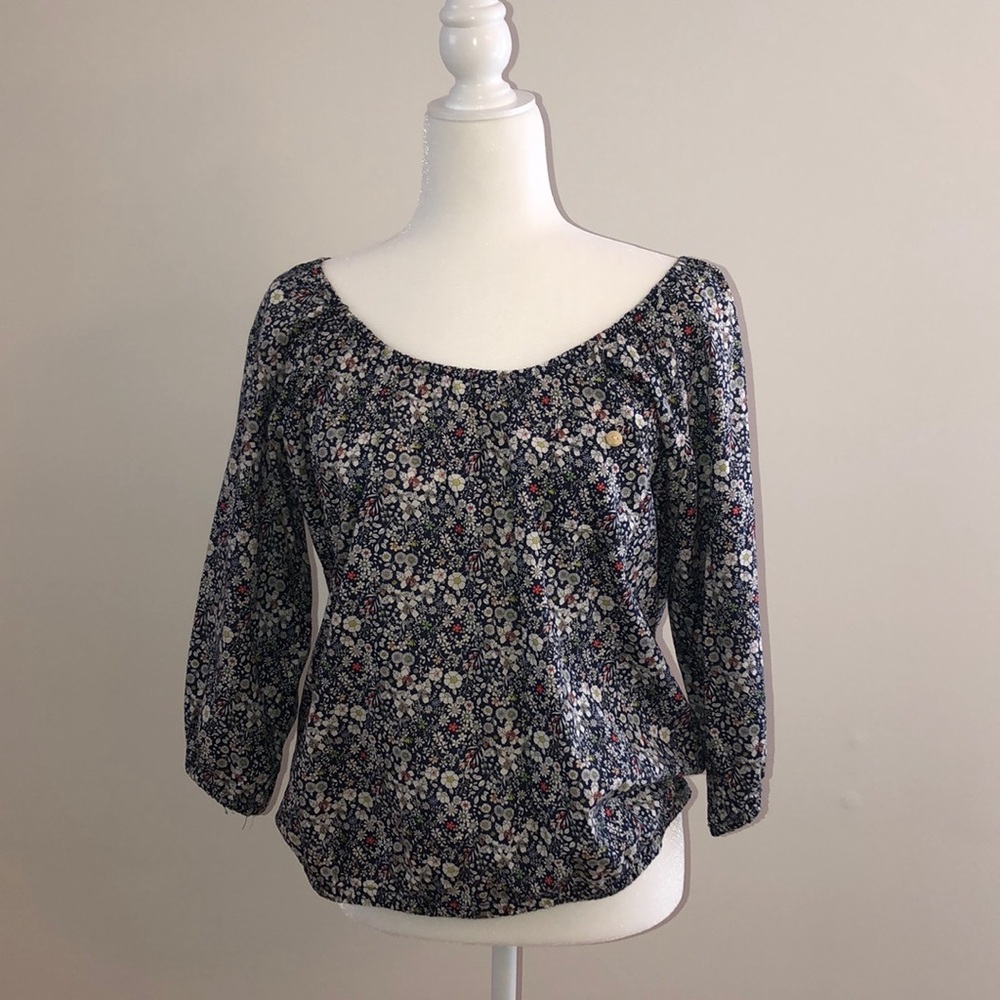 Liberty of London for J. Crew cotton top, small